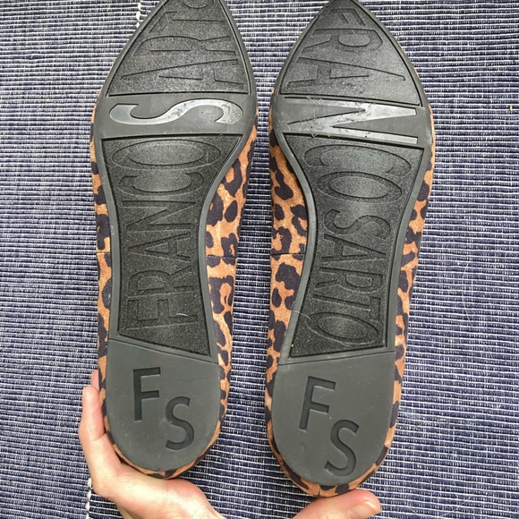 COPY - Franco Sarto size 9 d’Orsay flats new without tags Leopard print - Picture 2 of 8